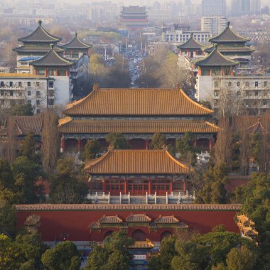 Çin Yasak Şehir görünümünü 
