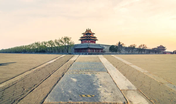 Vista Ciudad Prohibida China — Foto de Stock