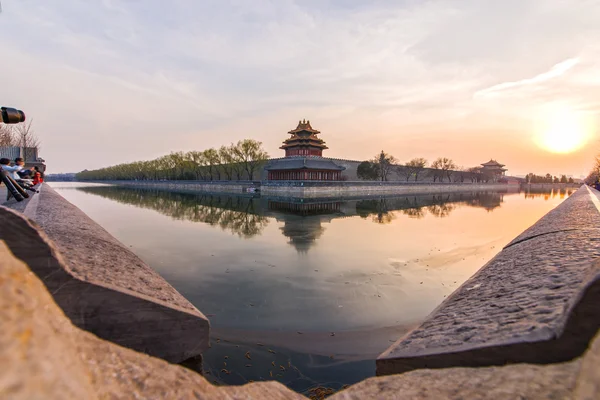 beautiful scenery of Chinese Forbidden City