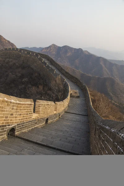 Majestoso grande parede de china — Fotografia de Stock