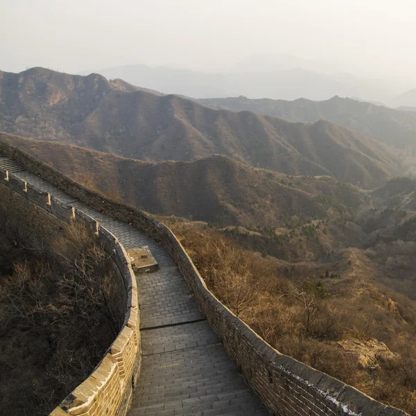 Majestueuze Grote Muur Van China — Stockfoto