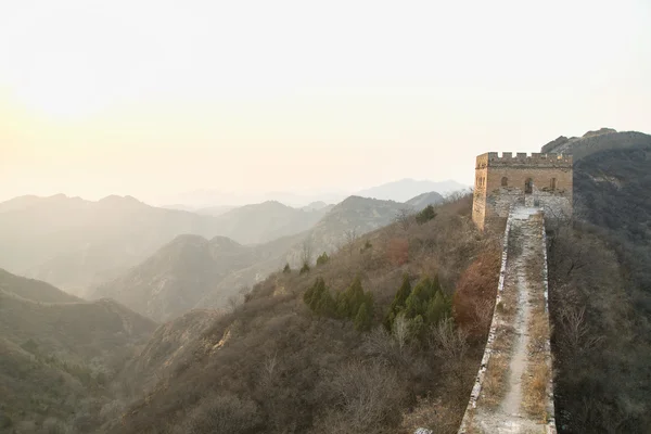 Majestuosa gran pared de china — Foto de Stock