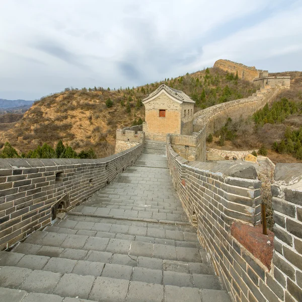 Majestueuse grande muraille de Chine — Photo