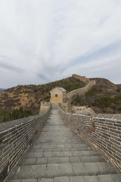 Majestueuse grande muraille de Chine — Photo