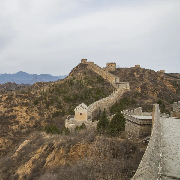 Majestueuse grande muraille de Chine — Photo