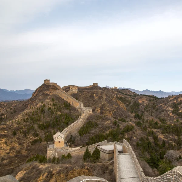 中国の壮大な万里の長城 — ストック写真