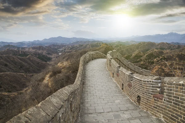 Beaux Paysages Grande Muraille Chine Beijing — Photo