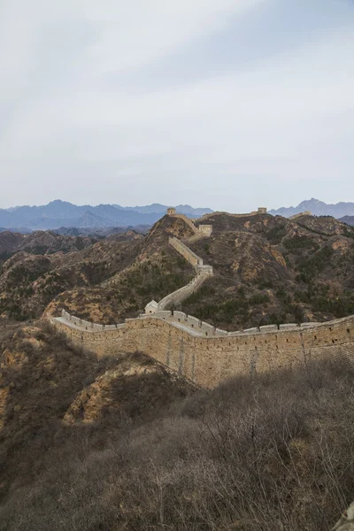 Majestueuse grande muraille de Chine — Photo