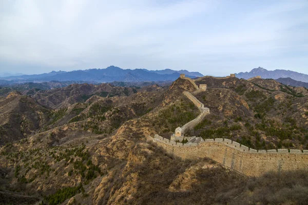 中国の壮大な万里の長城 — ストック写真