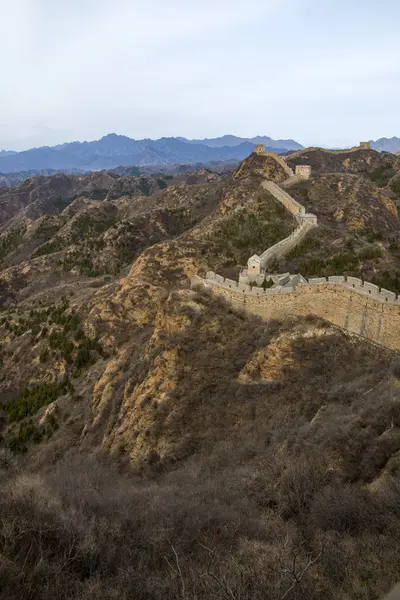 Majestueuse grande muraille de Chine — Photo