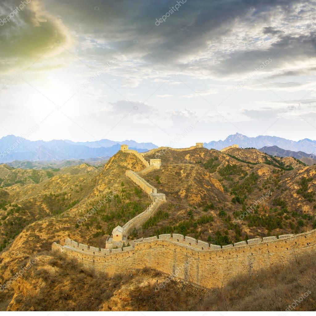 Majestic Great Wall of China