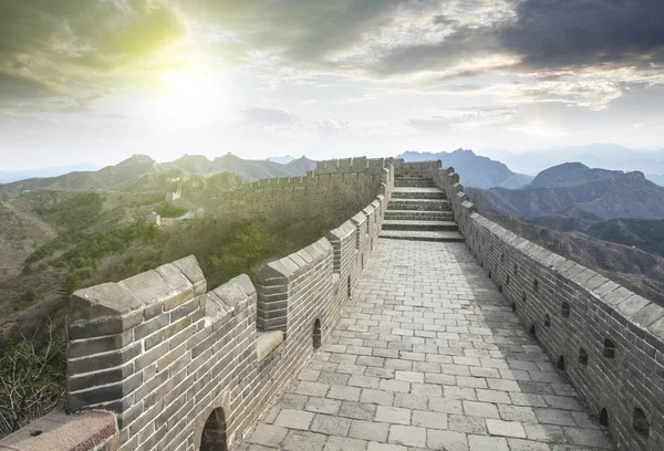 Beaux Paysages Grande Muraille Chine Beijing — Photo