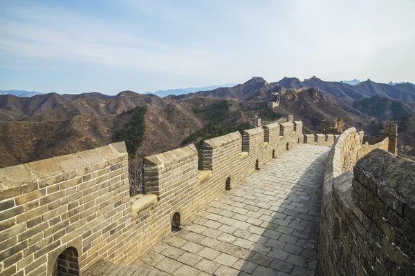 Majestueuse grande muraille de Chine — Photo