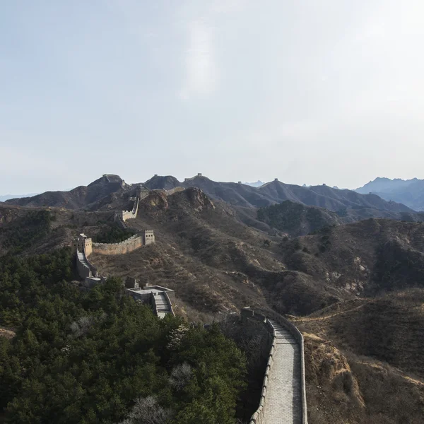 Majestueuse grande muraille de Chine — Photo