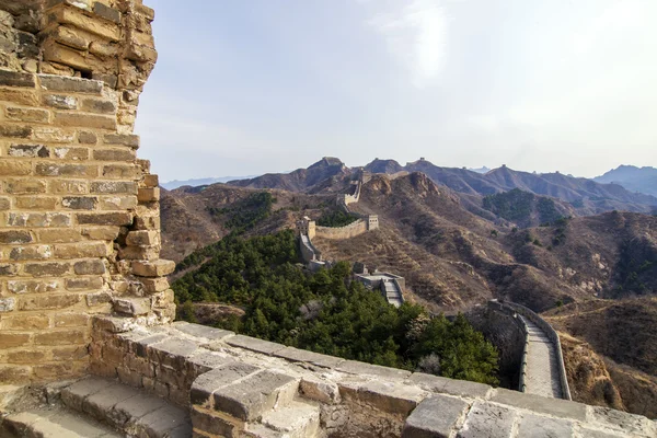 Majestic Great Wall of China — Stock Photo, Image