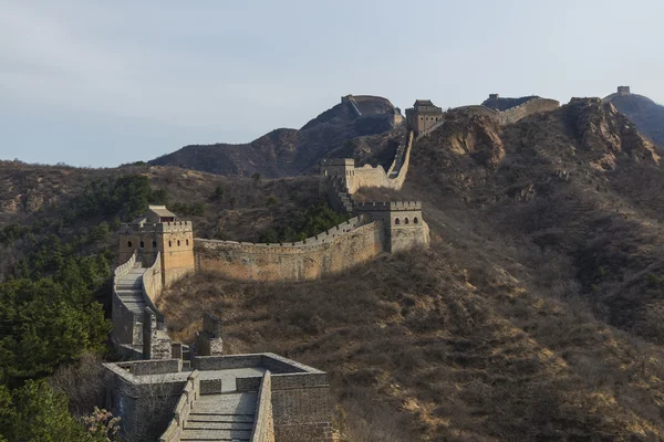 Majestic Great Wall of China — Stock Photo, Image