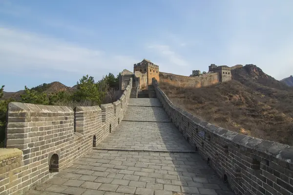 Majestoso grande parede de china — Fotografia de Stock