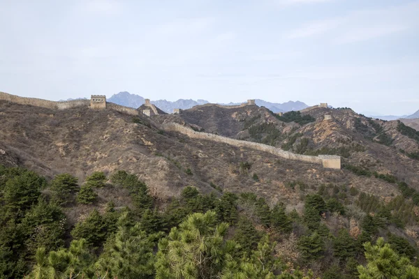 万里の長城中国北京の美しい風景 — ストック写真