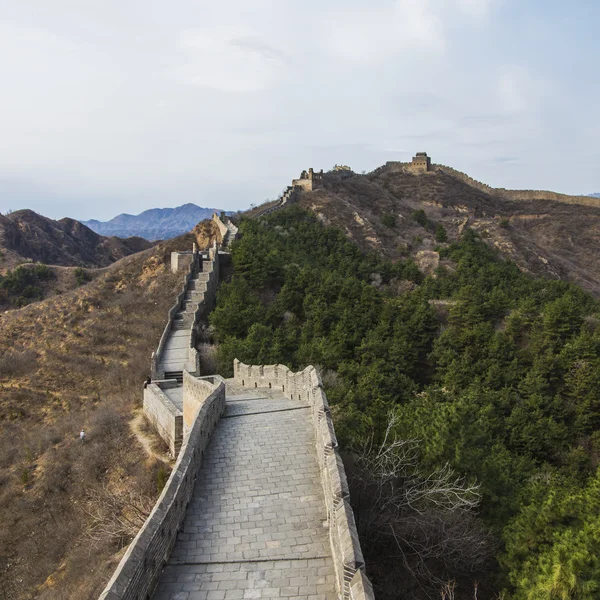 中国の壮大な万里の長城 — ストック写真