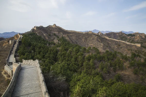 中国の壮大な万里の長城 — ストック写真