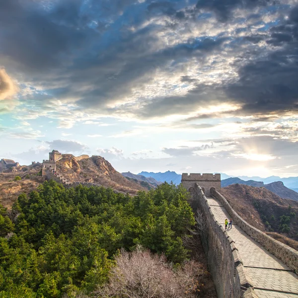 Majestueuse Grande Muraille Chine — Photo