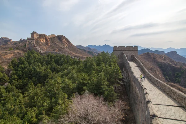 Majestoso Grande Parede China — Fotografia de Stock