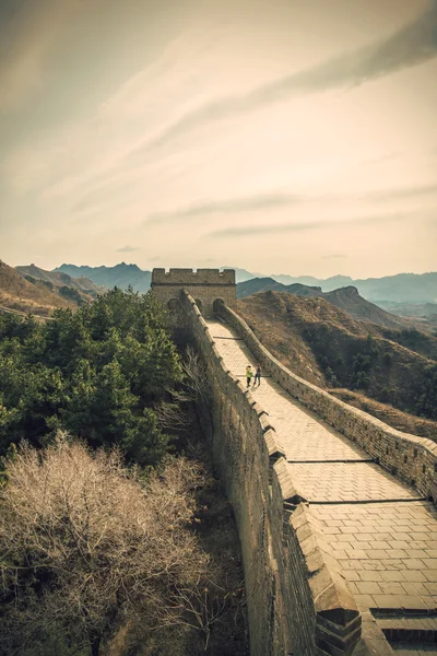 Stor Vägg Kina Beijing — Stockfoto