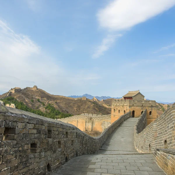 Büyük Duvar Çin Pekin — Stok fotoğraf