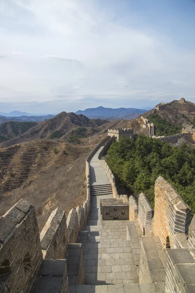 Majestueuse grande muraille de Chine — Photo