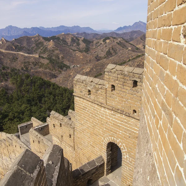 Majestuosa gran pared de china — Foto de Stock