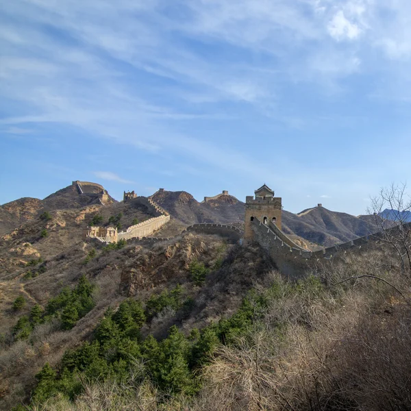 Majestic Great Wall of China — Stock Photo, Image