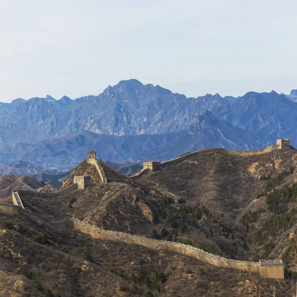 中国の壮大な万里の長城 — ストック写真