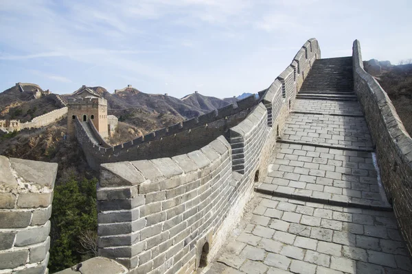 Majestueuze grote muur van China — Stockfoto