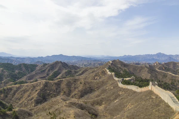 Majestic Great Wall of China — Stock Photo, Image