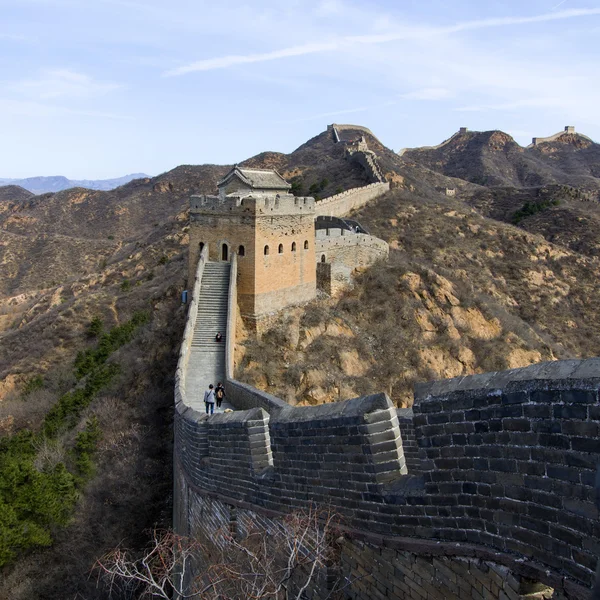 Majestueuse grande muraille de Chine — Photo