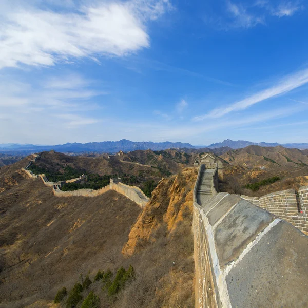 中国の壮大な万里の長城 — ストック写真