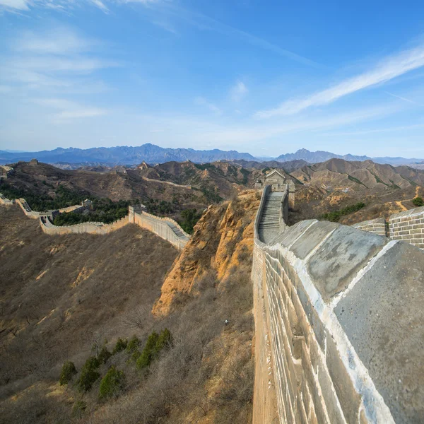 中国の壮大な万里の長城 — ストック写真