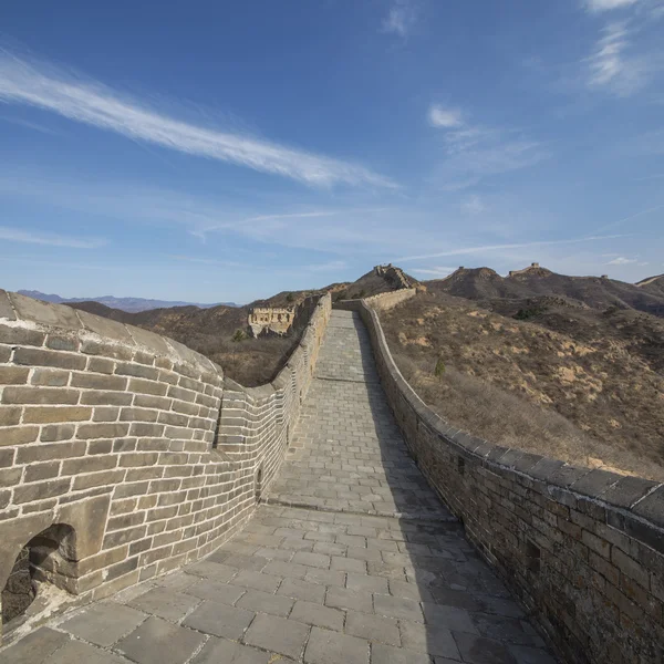 Majestueuse grande muraille de Chine — Photo