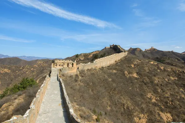 Majestueuse grande muraille de Chine — Photo