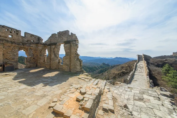 Majestueuse grande muraille de Chine — Photo