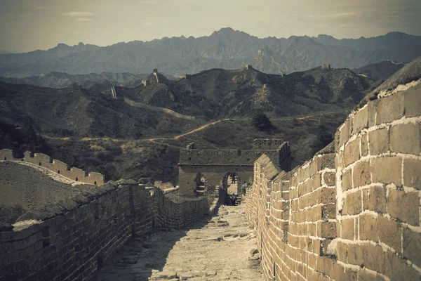 Majestätische Mauer aus Porzellan — Stockfoto