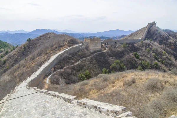 中国の壮大な万里の長城 — ストック写真