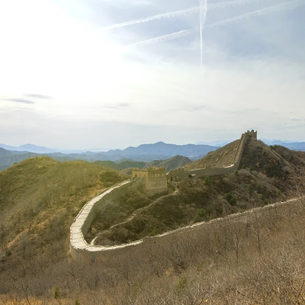 Majestic Great Wall of China — Stock Photo, Image