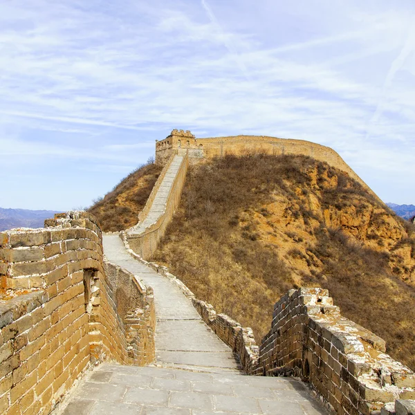 中国の壮大な万里の長城 — ストック写真