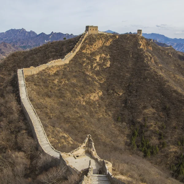 Kína fenséges nagy fala — Stock Fotó