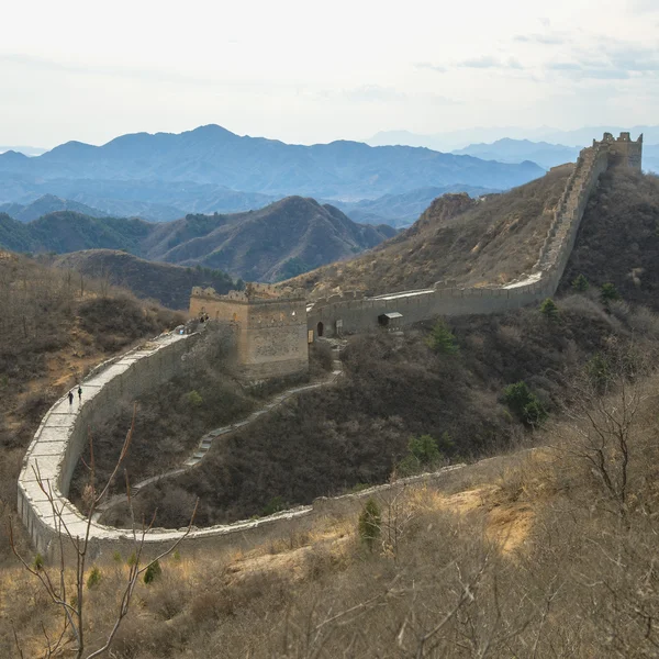 Majestueuse grande muraille de Chine — Photo