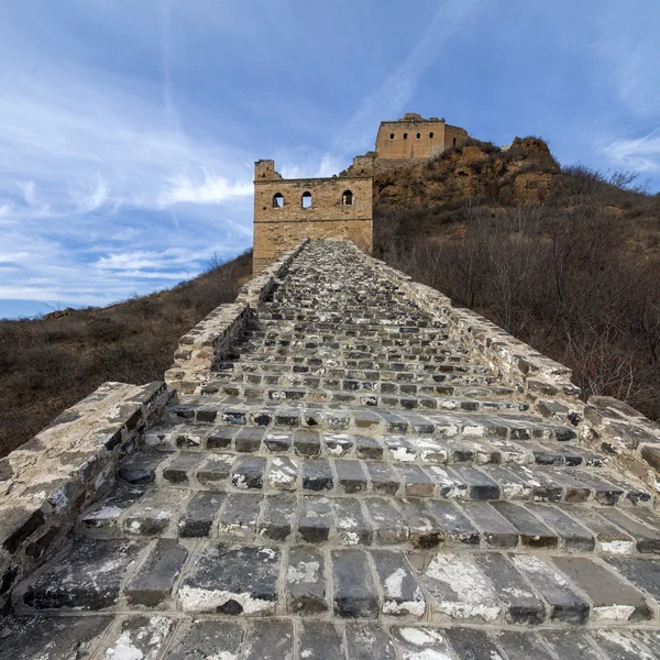 Majestueuse grande muraille de Chine — Photo