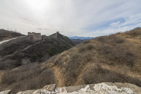 Majestic Great Wall of China — Stock Photo, Image