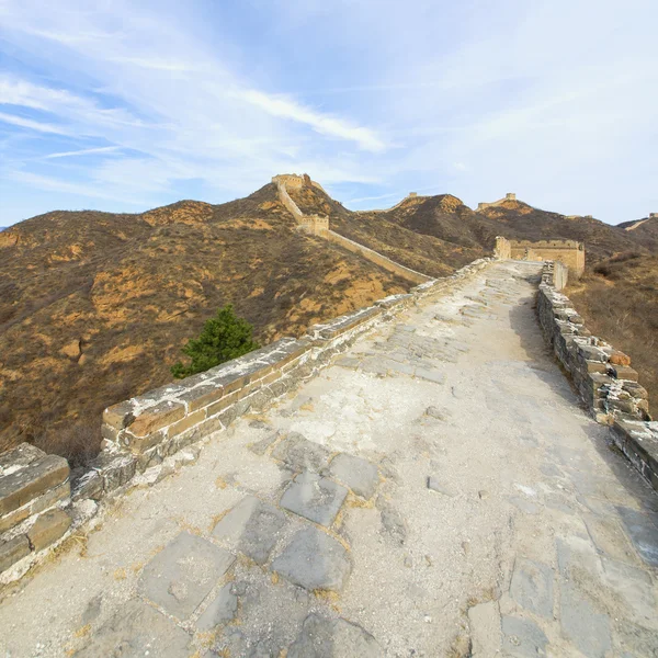 Majestueuse grande muraille de Chine — Photo