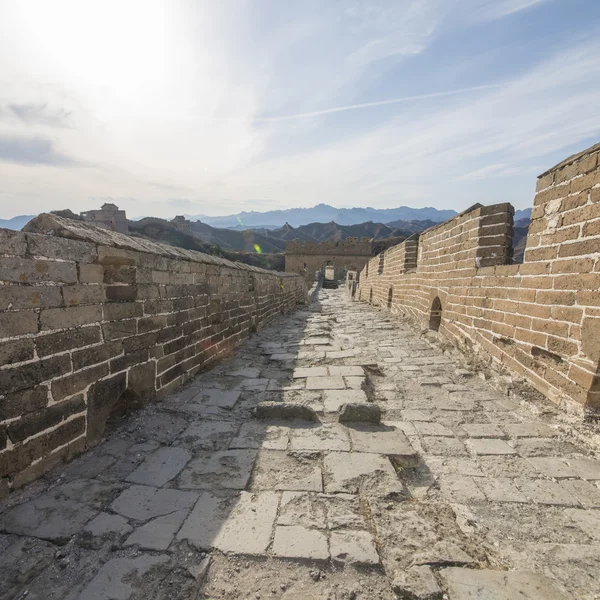 Majestoso grande parede de china — Fotografia de Stock